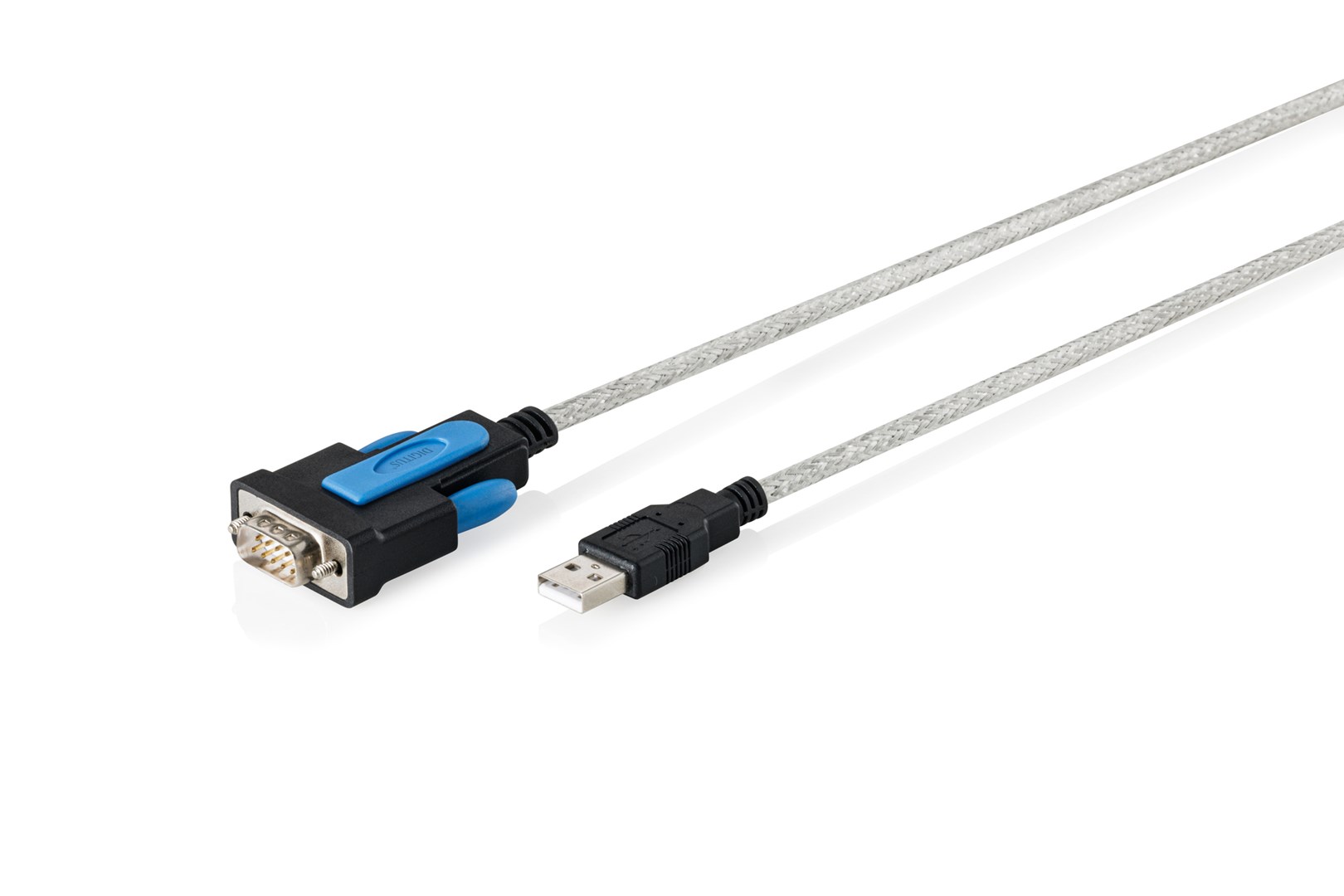 Digitus DA-70170 kabel równoległy Przezroczysty 1,8 m USB Typu-A RS-232