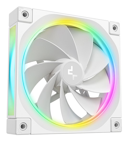 DeepCool FL12R WH-3 IN 1 Obudowa komputera Wentylator 12 cm Biały 3 szt.