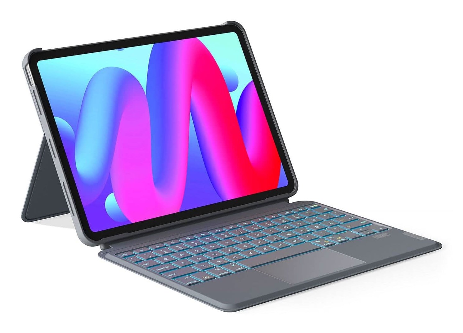 Klawiatura Inateck iPad 11" iPad Air 4-6 QWERTZ szary