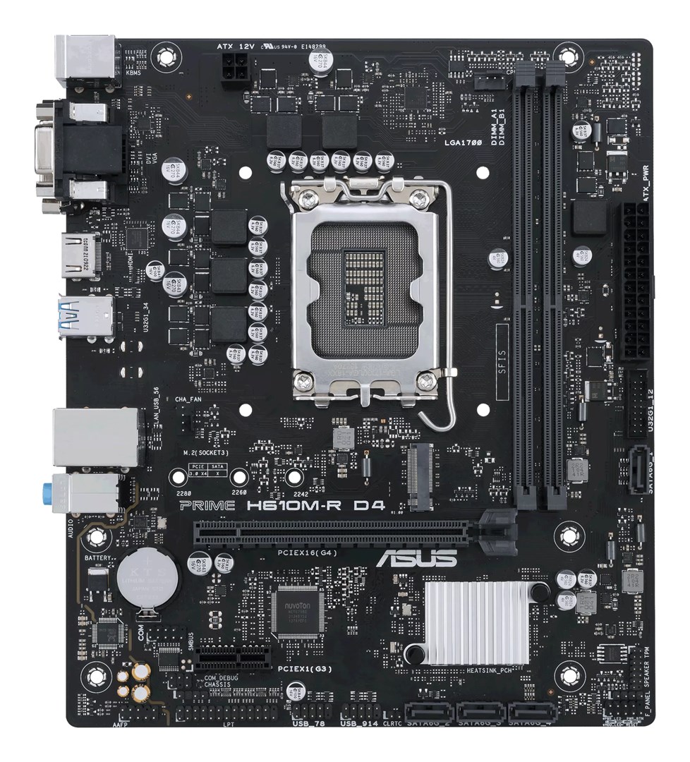 Płyta główna Asus PRIME H610M-R D4-SI