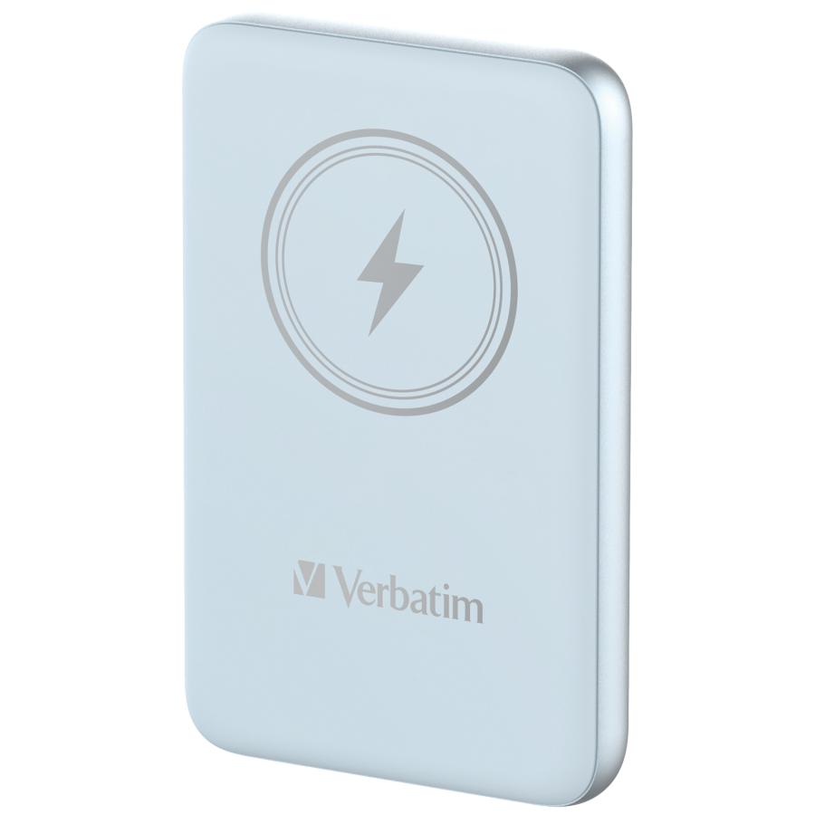 Powerbank Verbatim Charge 'n' Go Magnetic Wireless 10000mAh USB-C PD 3.0 Blue