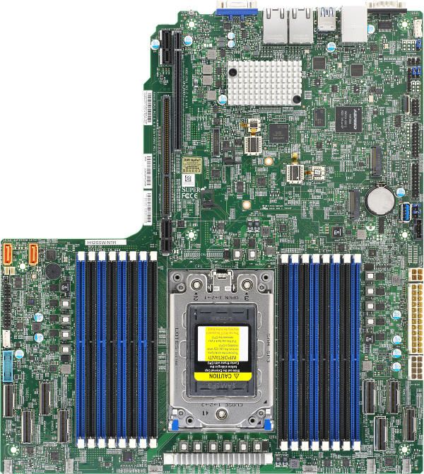 SUPERMICRO Motherboard H12 AMD EPYC 7002 SP3 16x DDR4 ATX MB