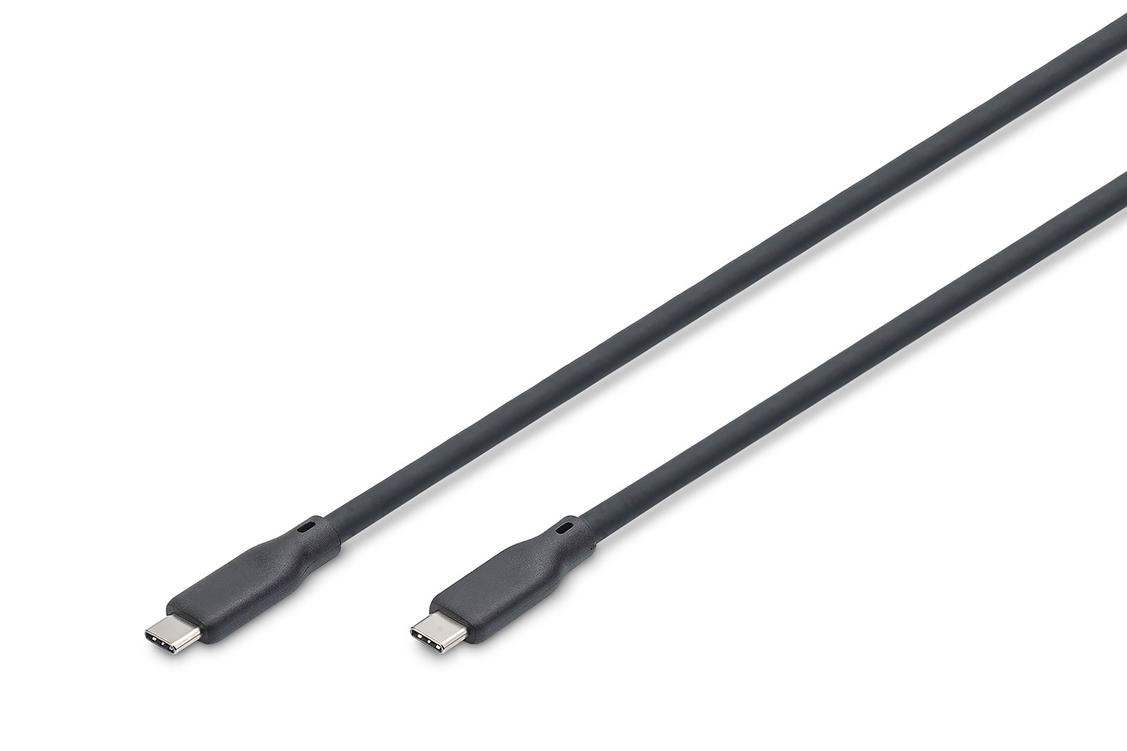 Digitus Kabel silikonowy USB, USB 5 Gb/s, 2 m, czarny