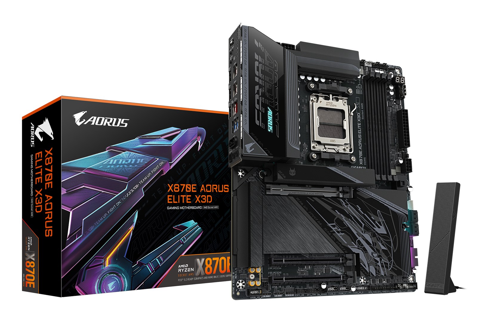Płyta główna GIGABYTE X870E AORUS ELITE X3D AMD X870E AM5 ATX