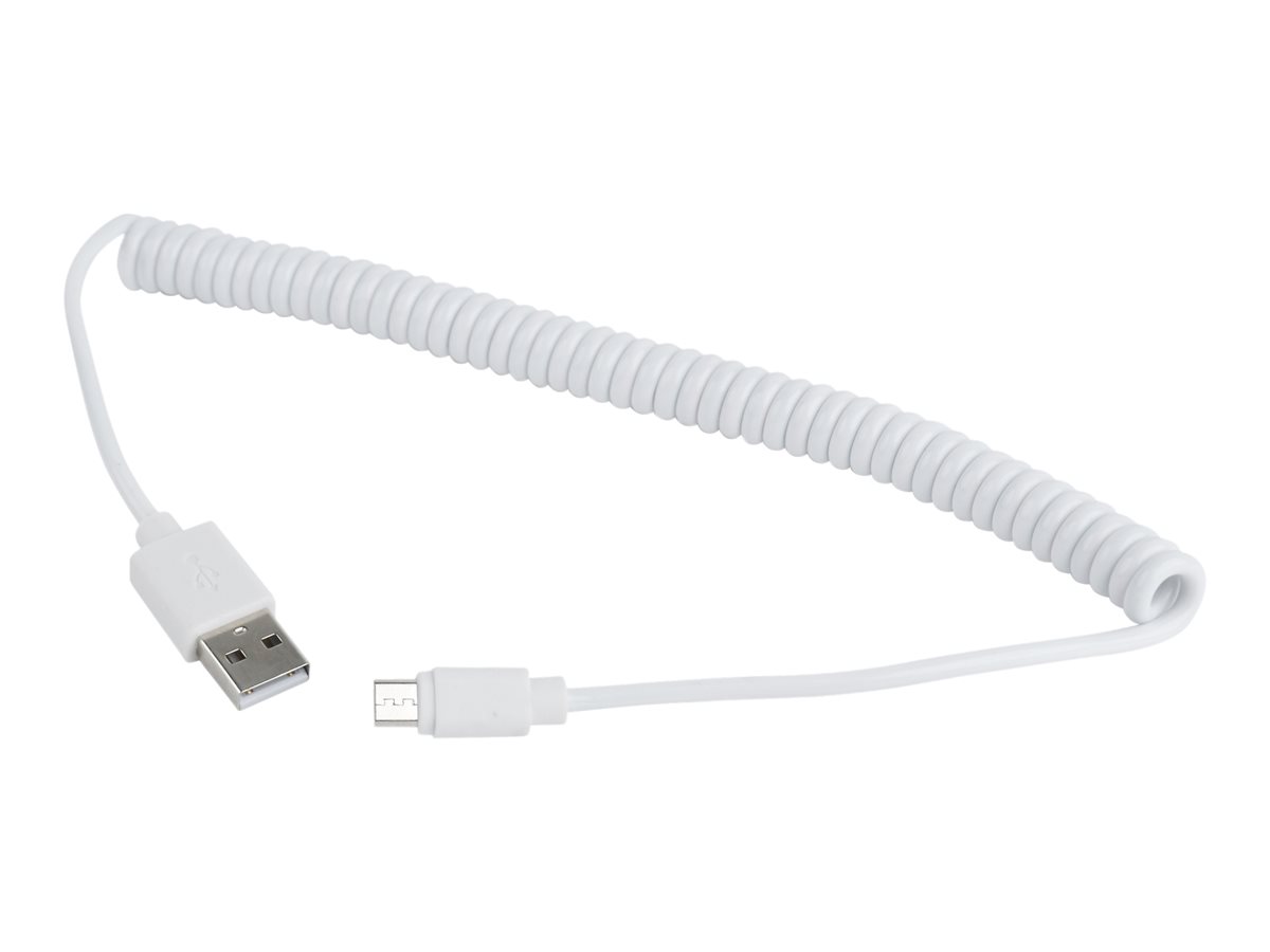 GEMBIRD CC-mUSB2C-AMBM-6 kabel micro USB 2.0 AM-Micro Spirala 1.8m czarny