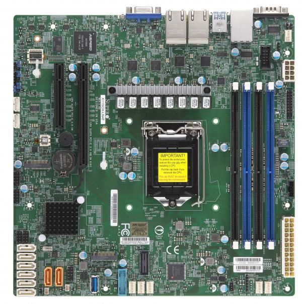 Płyta główna Supermicro X11SCH-LN4F microATX 1×LGA1151 Intel Coffee Lake DDR4 IPMI