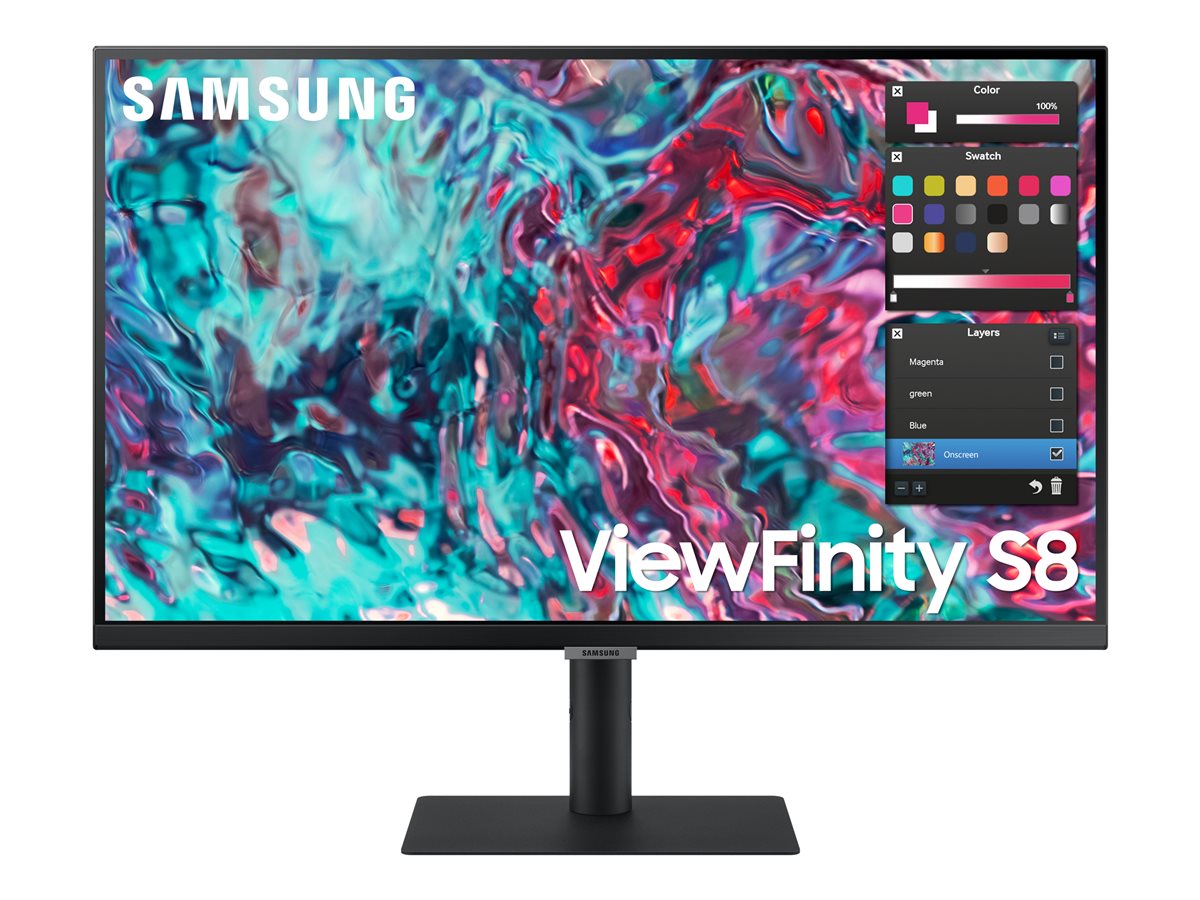 Samsung S80TB LED display 68,6 cm (27") 3840 x 2160 px 4K Ultra HD Czarny
