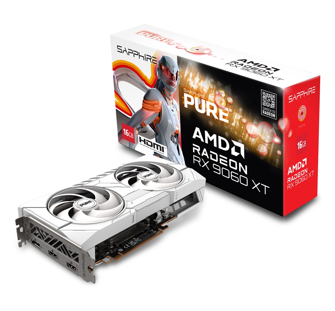 Karta graf. SAPPHIRE PURE RX 9060 XT GAMING OC 16GB