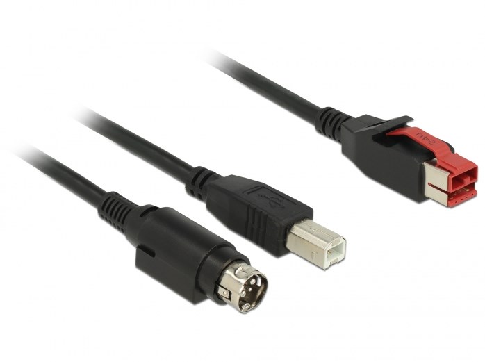 DeLOCK 85489 kabel USB USB 2.0 3 m USB B Czarny