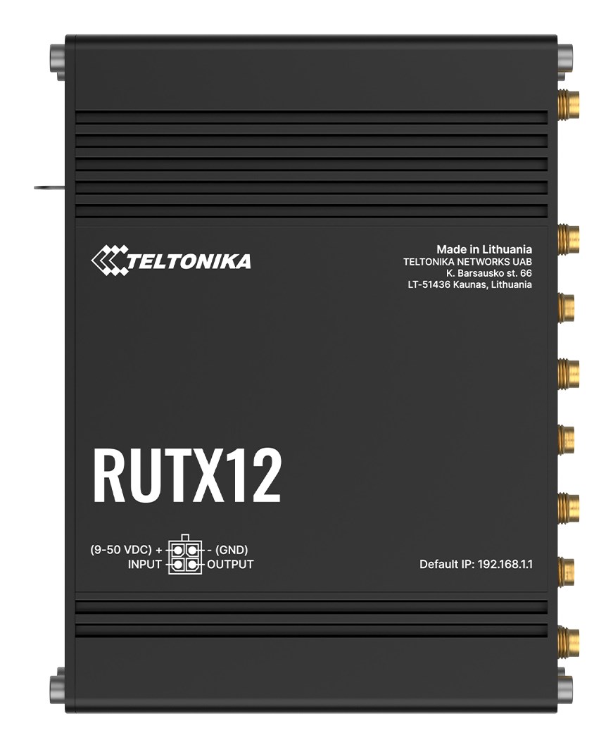 Teltonika RUTX12 Router sieci komórkowej