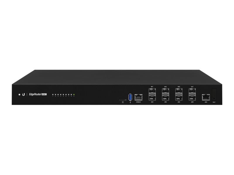 Router Ubiquiti EdgeRouter ER-8-XG Zarządzany L3 1U Czarny