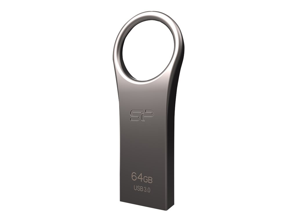 SILICON POWER Pamięć USB Jewel J80 32GB USB 3.0 COB Srebrna Metalowa