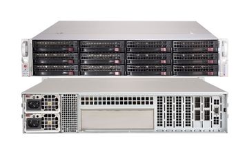 Supermicro CSE-826BE2C-R609JBOD 2U SC826B 12 DriveJBOD w/DualExpander,Redundant 600W PWS