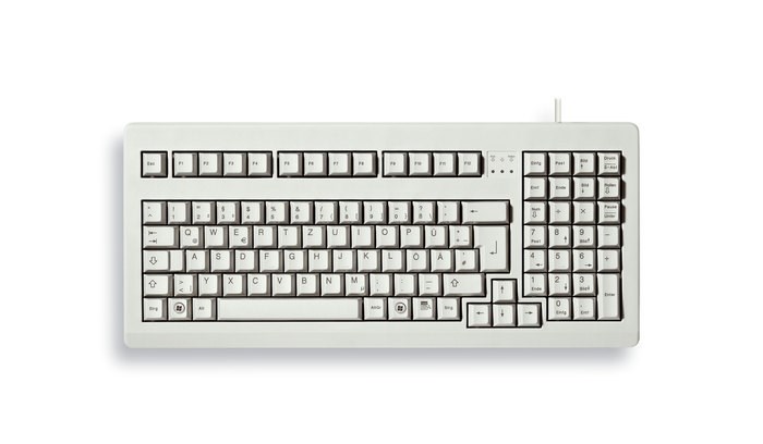 Klawiatura CHERRY G80-1800 USB QWERTZ Niemiecki Szara