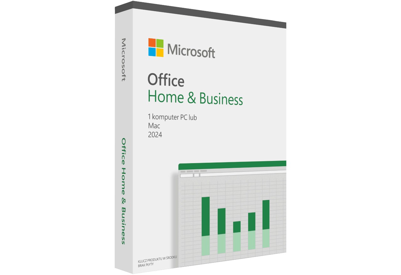 Microsoft® Office Home and Business 2024 Polish EuroZone 1 License Medialess (EP2-06675)