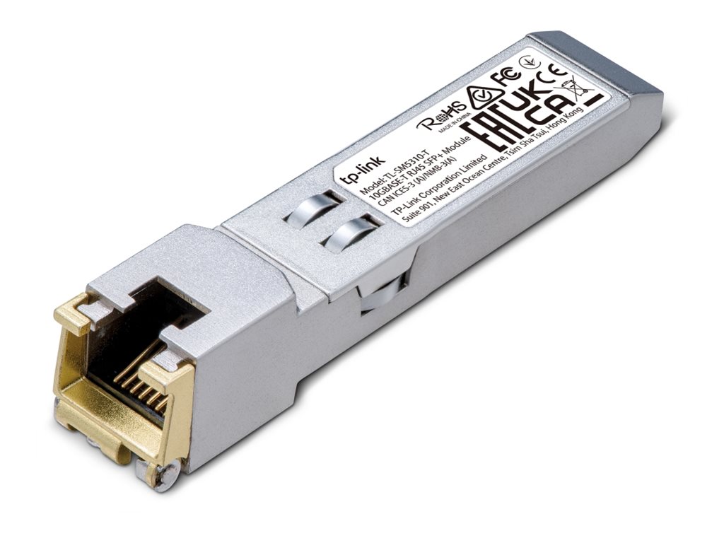 TP-LINK MiniGBIC Modul 10GBit SFP+ RJ45 SM5310-T Up to 30 m Distance (Cat6a or above)