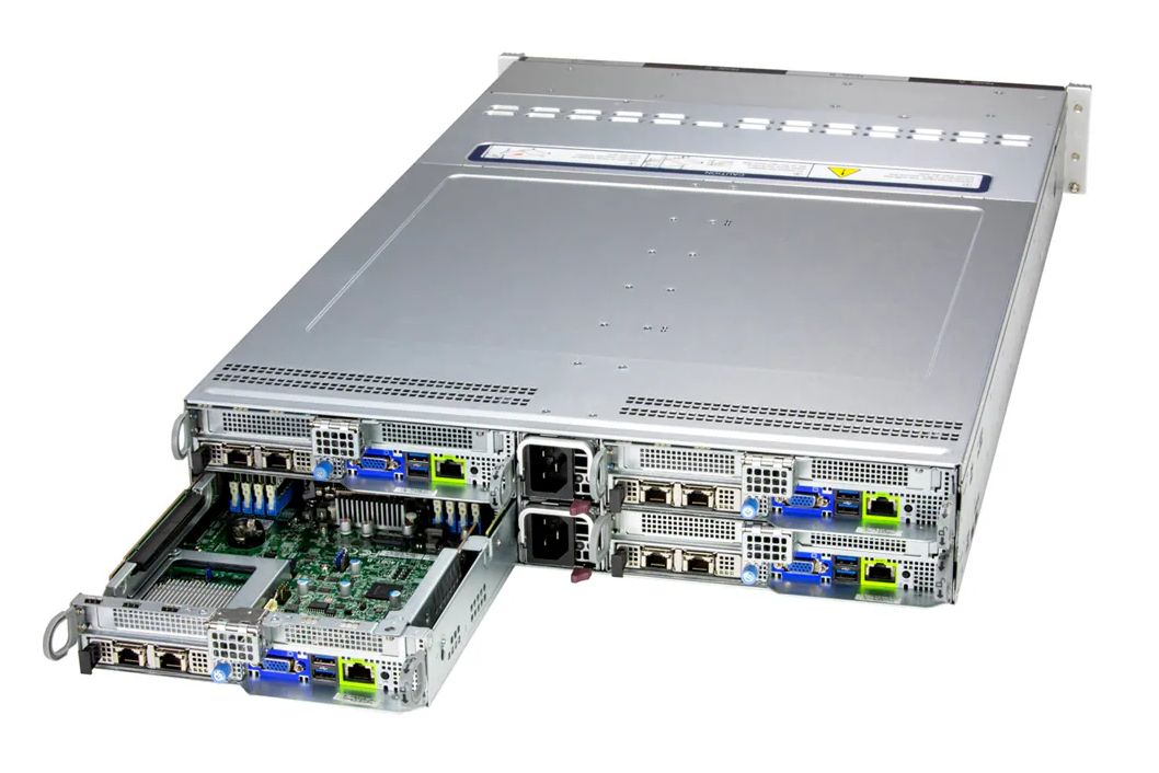 Serwer Supermicro SYS-222BT-HNC8R 2U Redudant