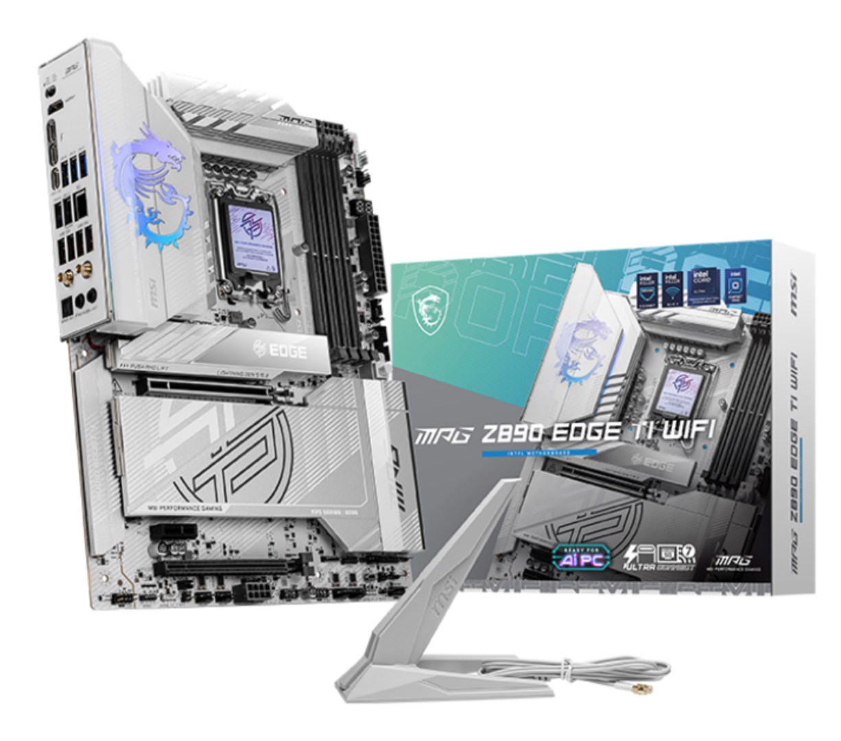 MSI MPG Z890 EDGE TI WIFI płyta główna Intel Z890 LGA 1851 (Socket V1) ATX