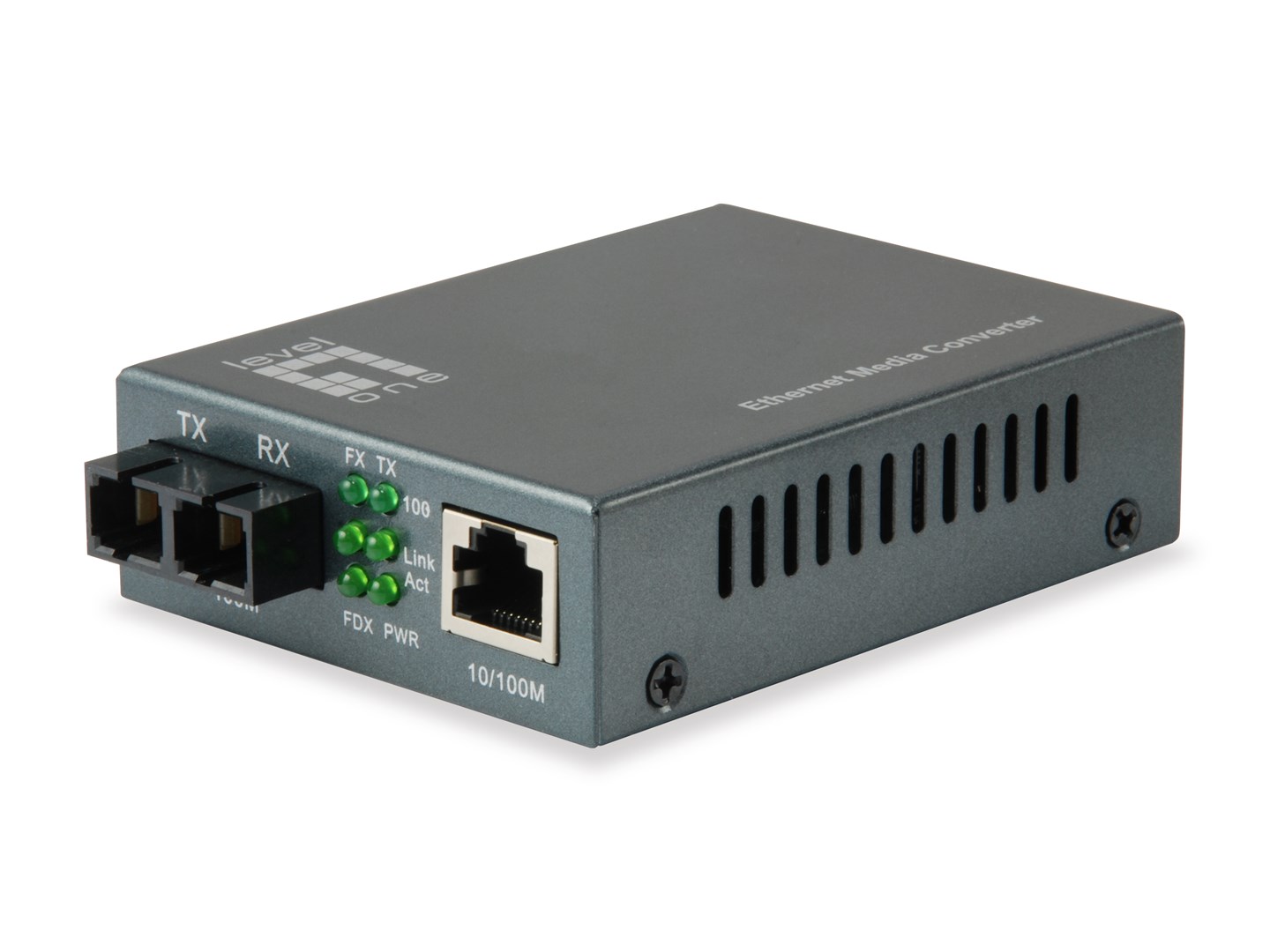 LevelOne FE Konwerter RJ45->SC 100Mbps SM 1550nm 80km