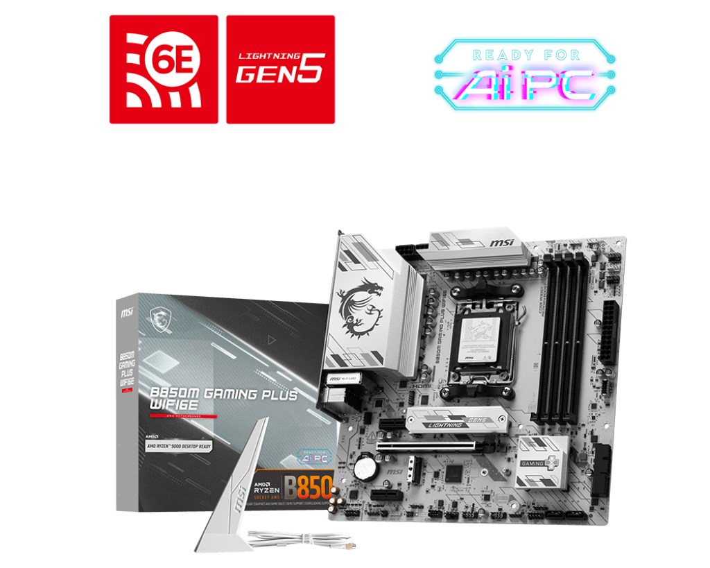 Płyta główna MSI B850M GAMING PLUS WIFI6E