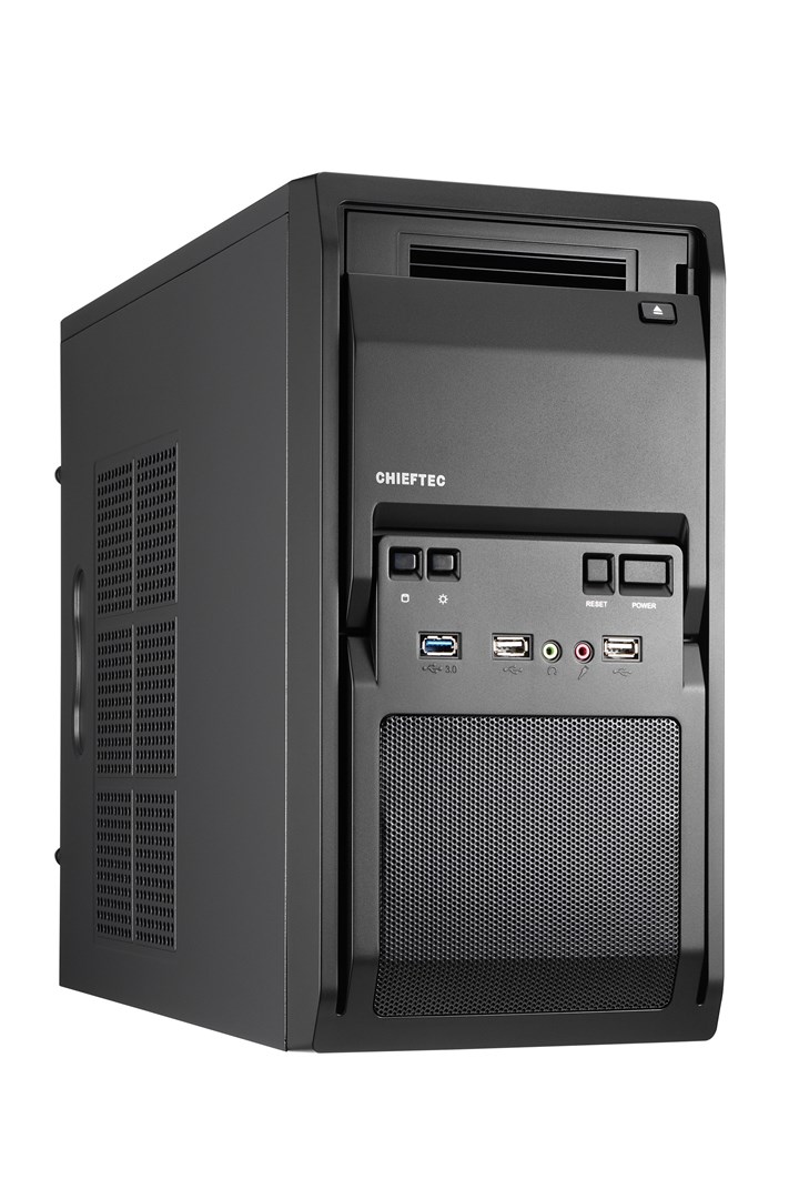Chieftec LT-01B-350GPB zabezpieczenia & uchwyty komputerów Mini Tower Czarny 250 W