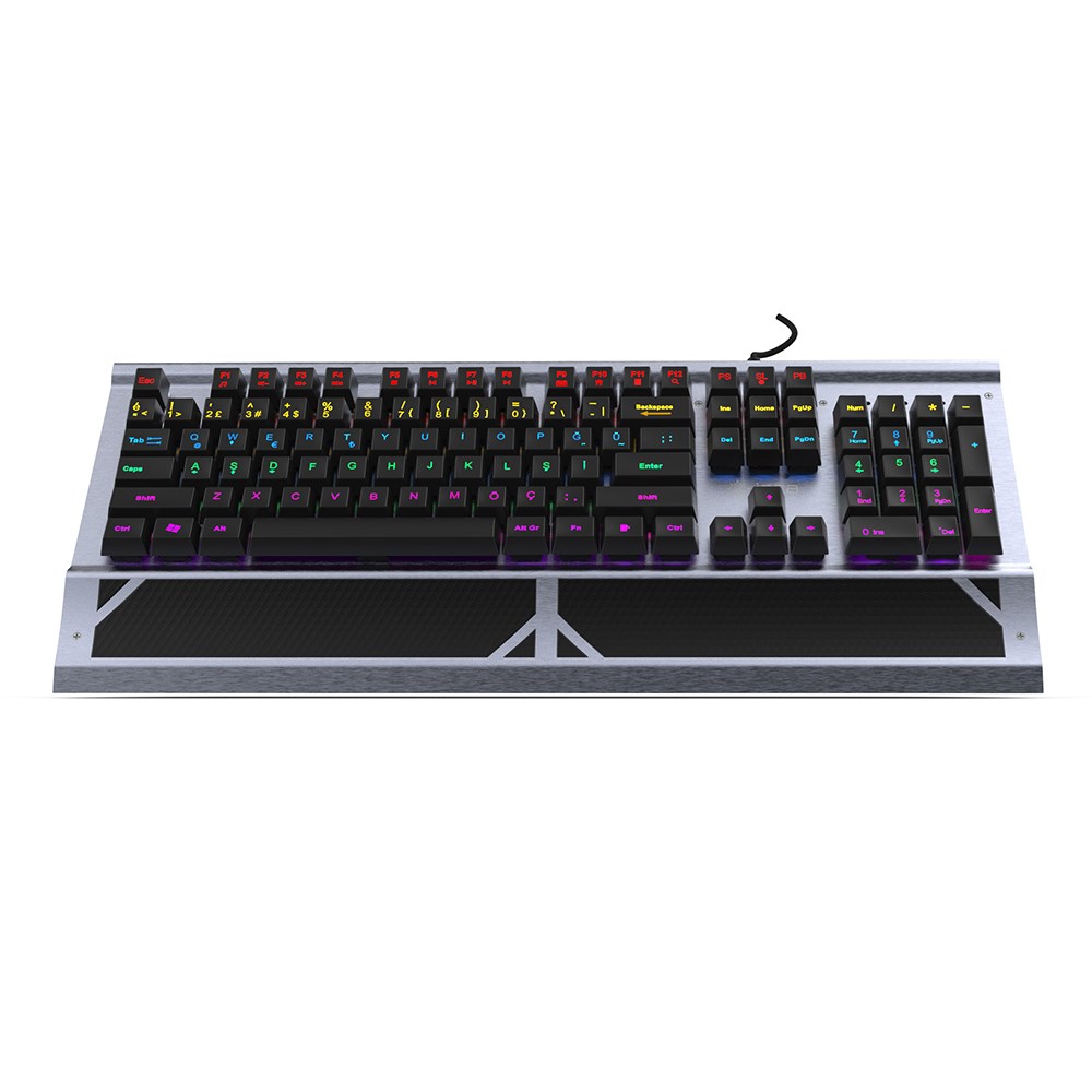 Kalwiatura gamingowa Inca IKG-444 Gaming USB Szara