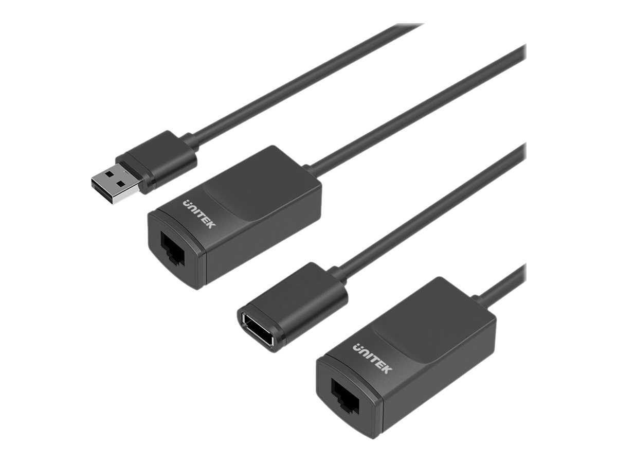 Przedłużacz USB po skrętce 60m, Y-UE01001