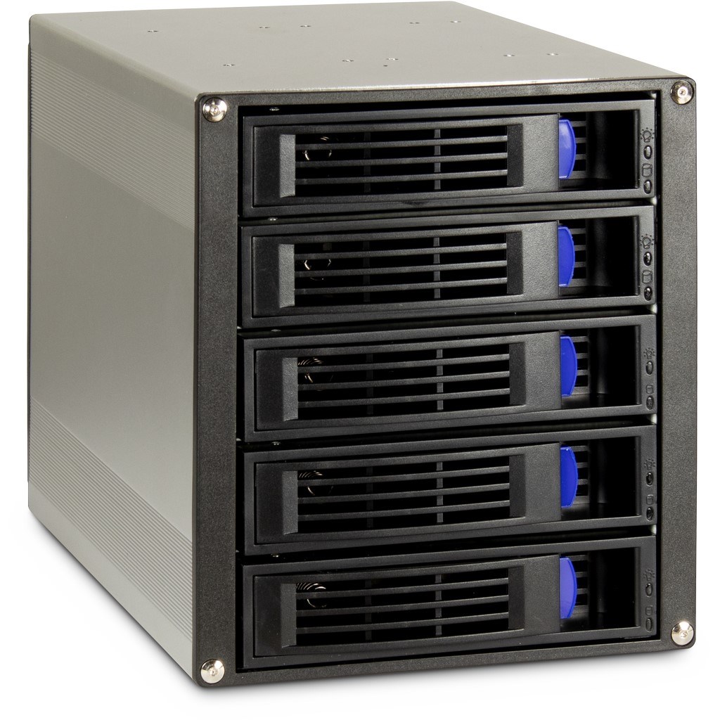 Obudowa dysku twardego Inter-Tech ST-5255 2.5/3.5" SAS SATA Serial ATA II Serial ATA III 6 Gbps Hot-Swappable 88887370