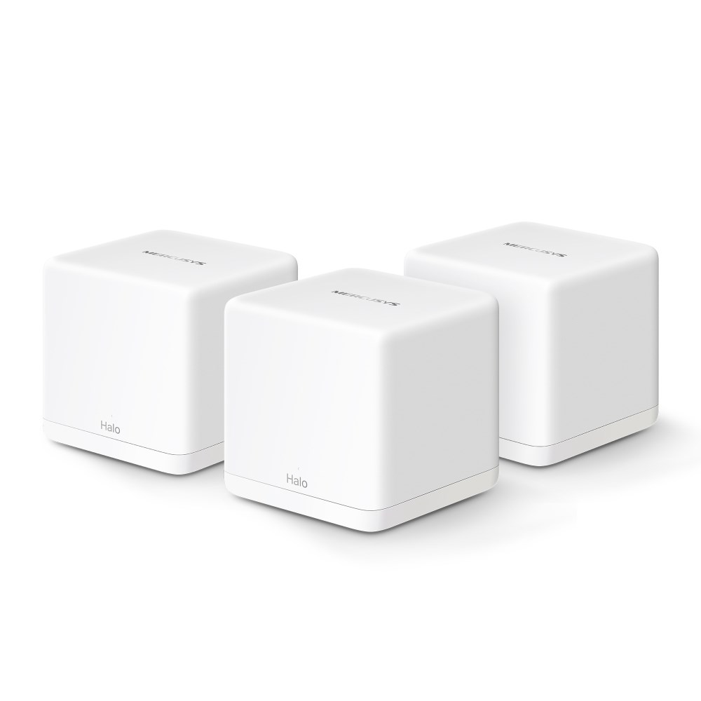 Mercusys HALO H60X Dual-band (2.4 GHz/5 GHz) Wi-Fi 6 (802.11ax) Biały 2 Wewnętrzne