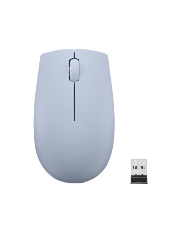 Mysz bezprzewodowa Lenovo 300 Compact Wireless Mouse Niebieska