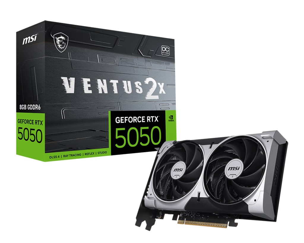 Karta graf. MSI RTX 5050 8G VENTUS 2X OC