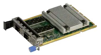 AIOM 2-Port 25GbE SFP28, based Intel E810-XXVAM2 w/ 0.5