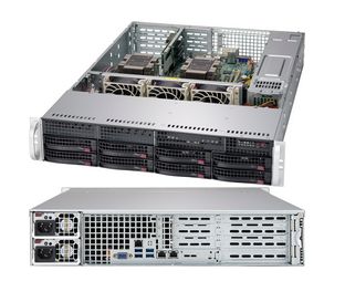 Obudowa serwerowa Supermicro CSE-825TQC-R1K03WB Rack 2U SAS3 zasilacze redundantne 1000 W WIO