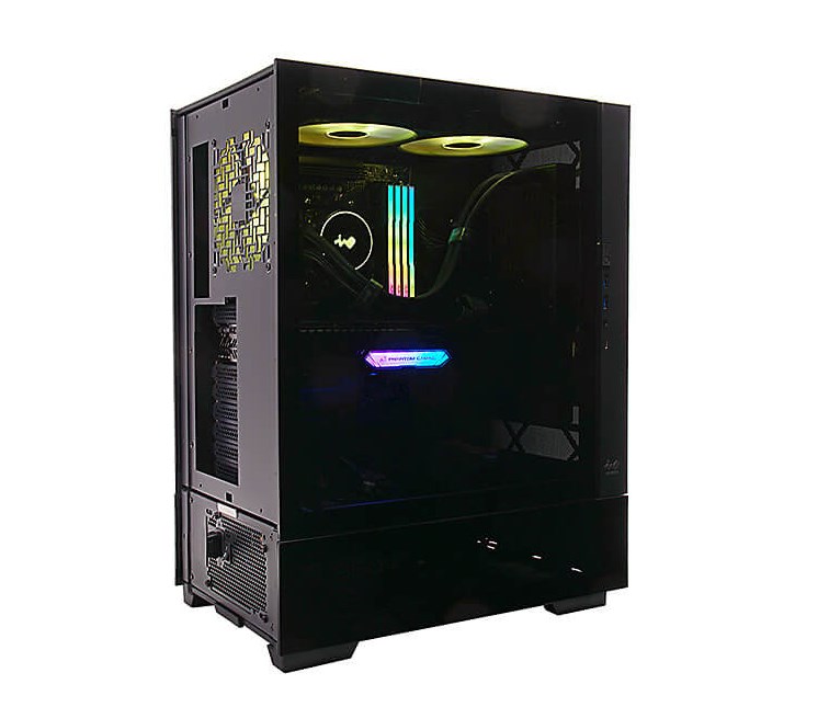 InWin Modfree Base Big-Tower Tempered Glass - schwarz