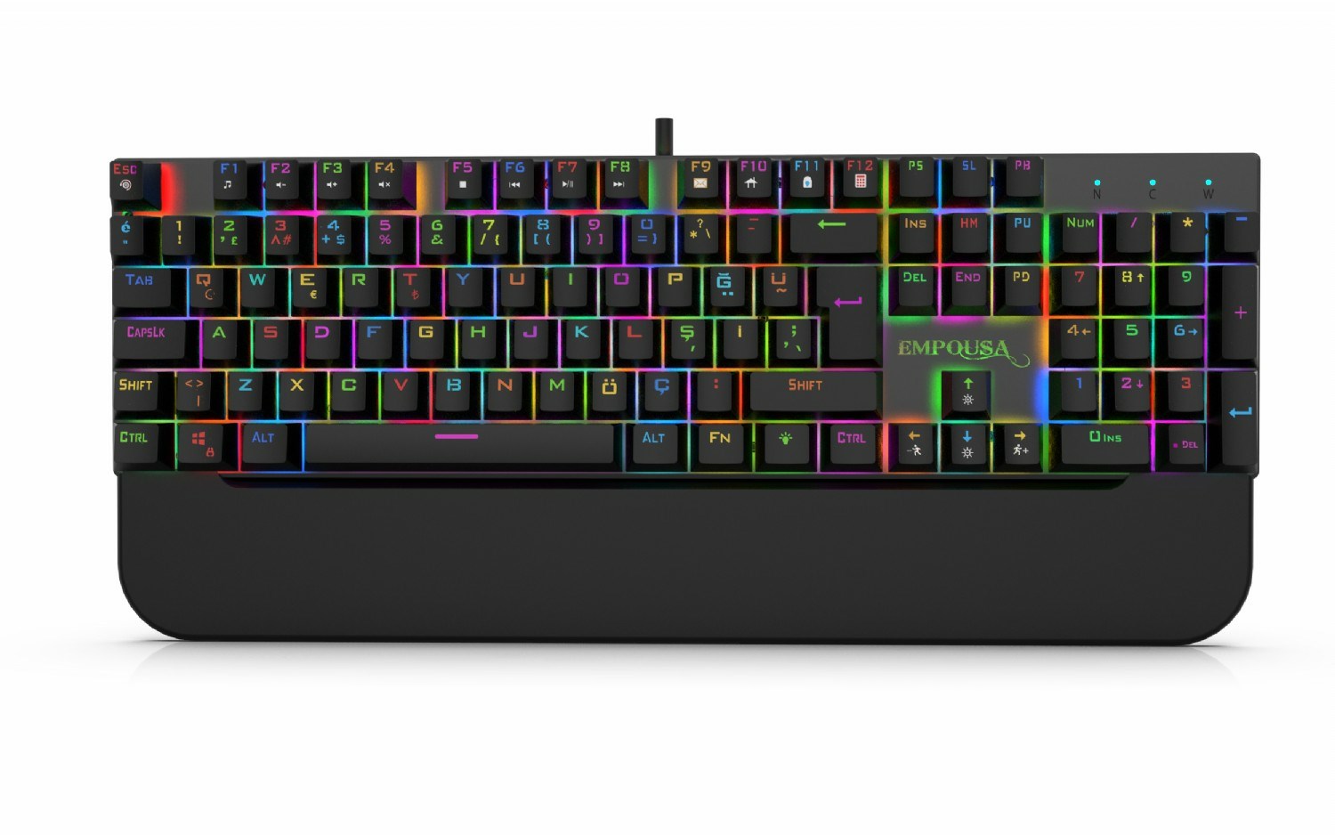 Inca IKG-443 klawiatura Gaming USB Czarny