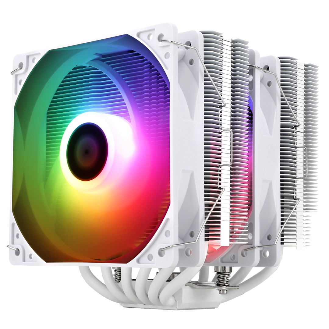 Thermalright Peerless Assassin 120 SE WHITE ARGB Procesor Chłodnica powietrza 12 cm Biały 1 szt.