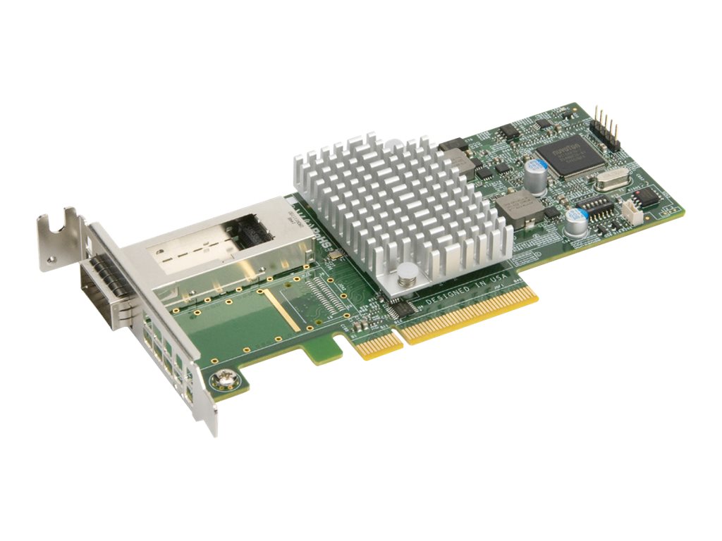 SUPERMICRO Std LP 1-port 40G QSFP+ Intel XL710 Retail Pack