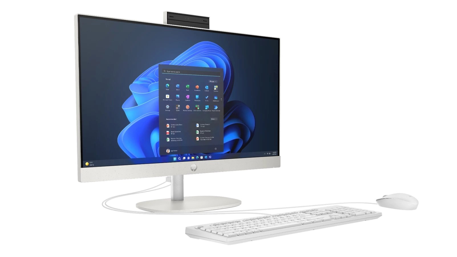 HP ProOne 240 G10 AIO 23.8"FHD IPS 250nits AG Ultra 7 155U 16GB DDR5 5600 SSD512 Intel UHD Cam IR 5 Mpx W11Pro 3Y OnSite