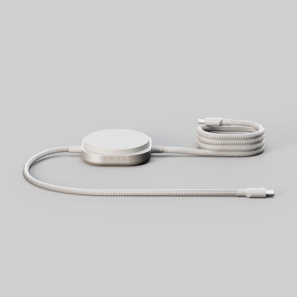 ZENS USB C-C Pro 2 kabel USB 240 W Biały