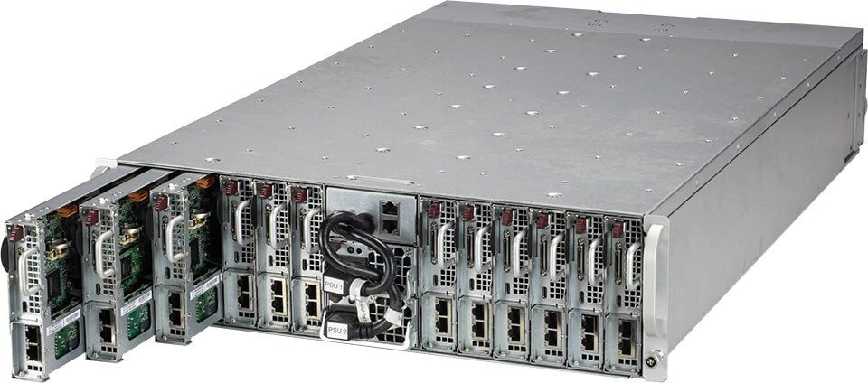 Serwer Supermicro SYS-530MT-H12TRF 3U MicroCloud Redudant