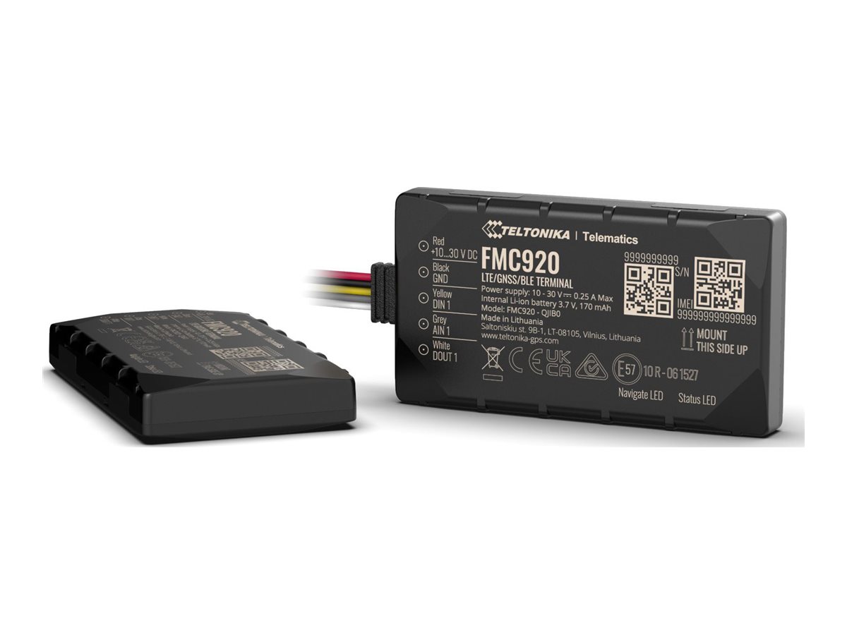 Teltonika FMC920 Lokalizator GPS LTE Cat 1/GSM/GPRS/GNSS/BT