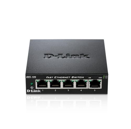 Przełącznik 5-port 10/100 Metal Housing