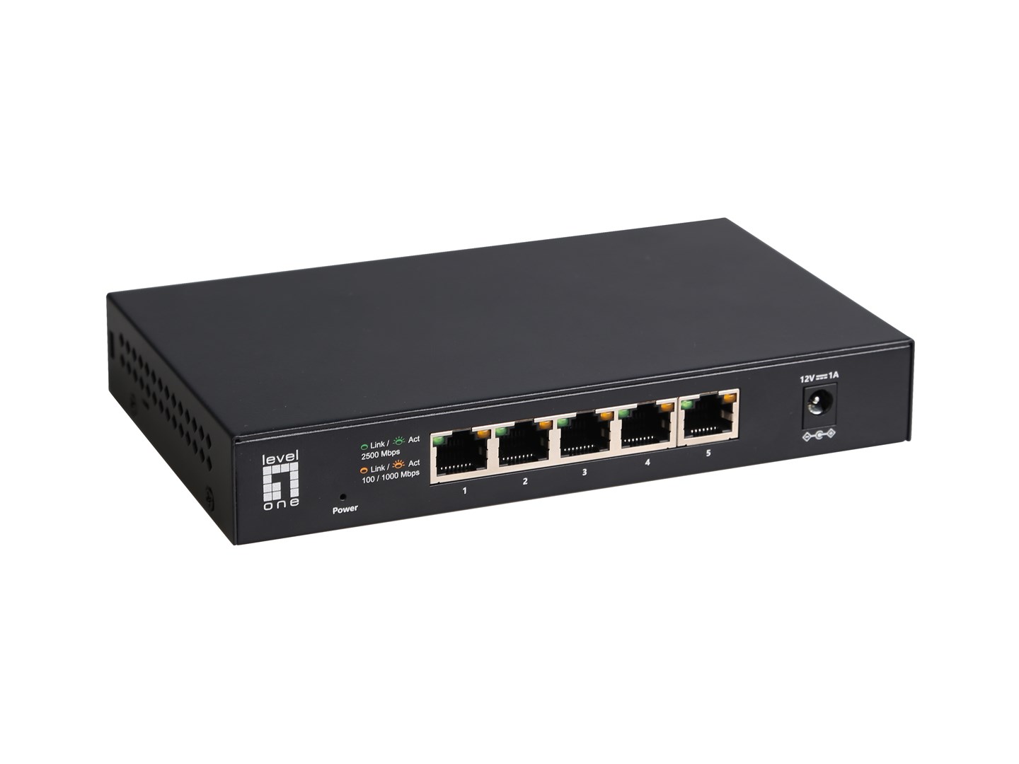 Przełącznik LevelOne GB 5-portowy 2,5 Gb/s