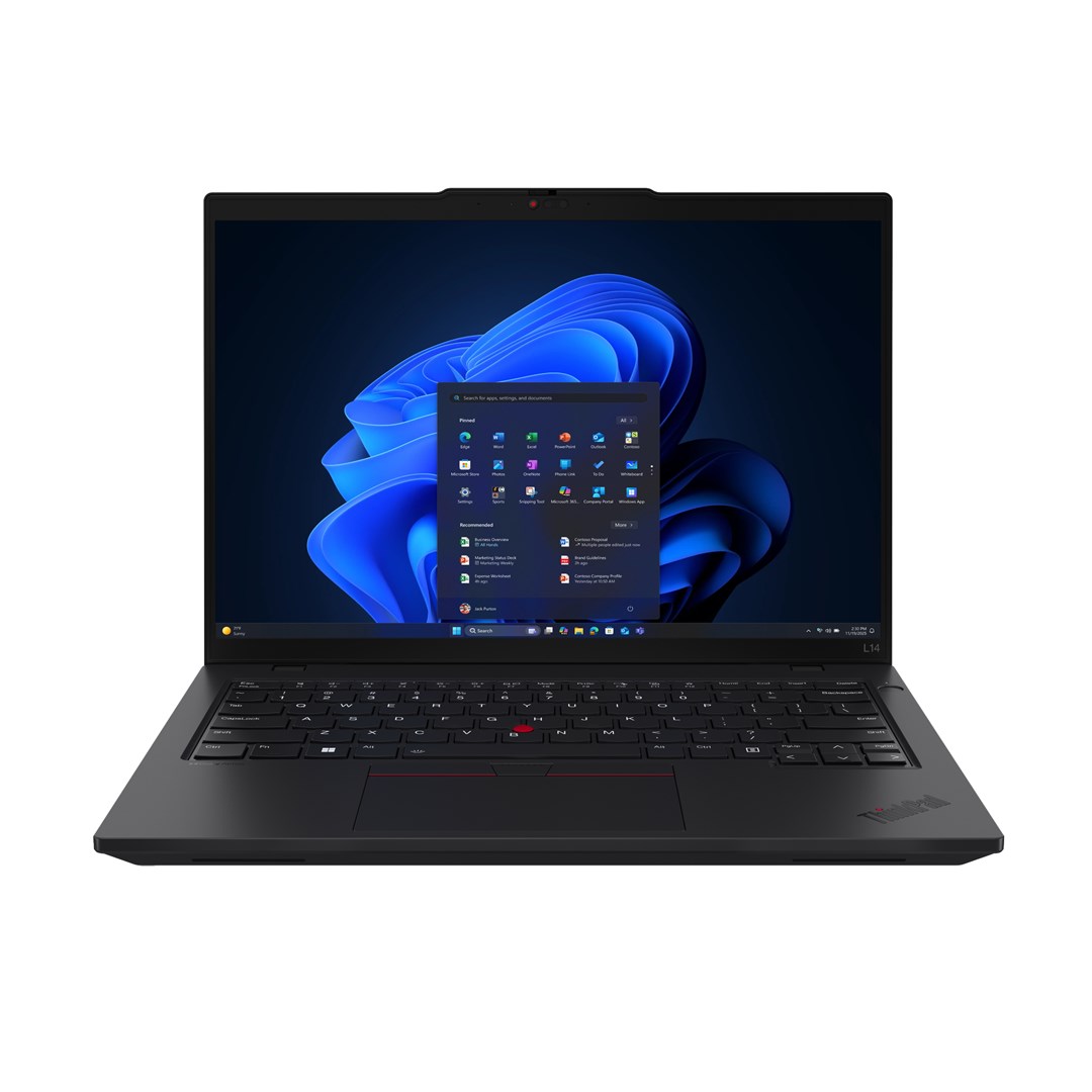 Lenovo ThinkPad L14 G6 Ryzen 7 PRO 250 14"WUXGA IPS 400nits 60Hz AG 16GB DDR5 5600 SSD512 Radeon 780M Cam 5.0MP+IR 57Wh W11Pro Black 3Y OnSite