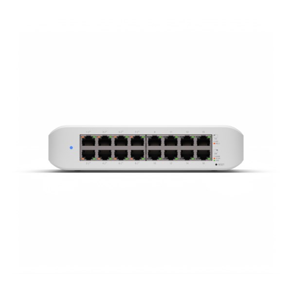 Ubiquiti UniFi Switch Lite 16 PoE L2 Gigabit Ethernet (10/100/1000) Obsługa PoE Biały