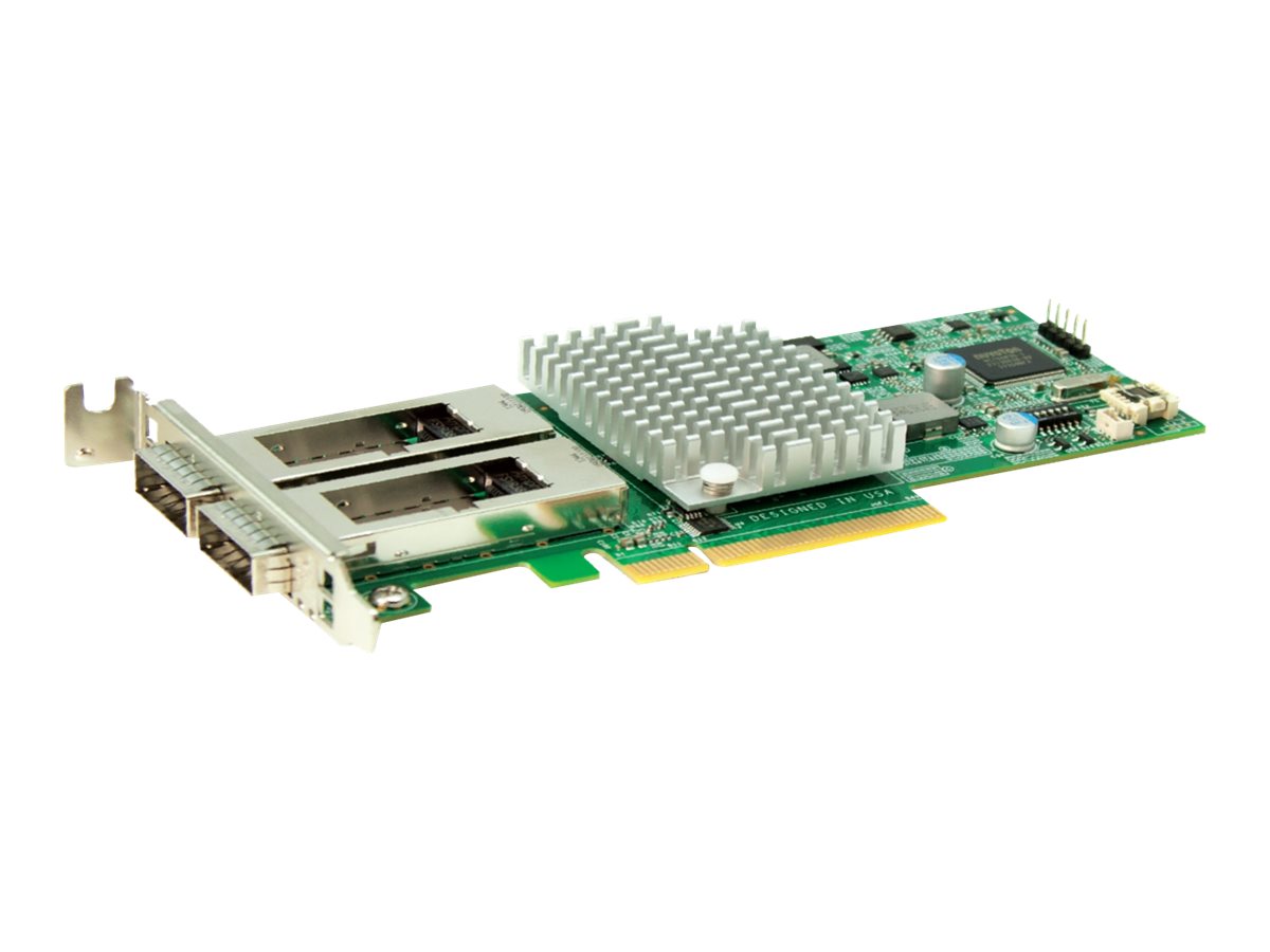 SUPERMICRO AOC-S40G-I2Q Supermicro Standard LP 40GbE with 2 QSFP ports