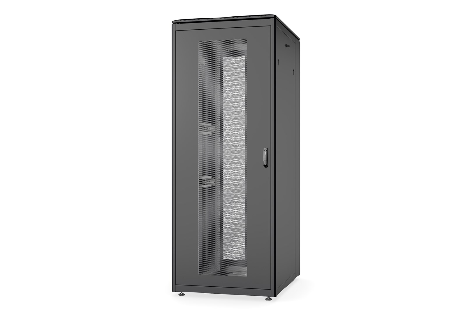 Digitus Szafa sieciowa stojąca Unique 19" 42U rack 800x1000, drzwi przód szyba, szary, 800kg