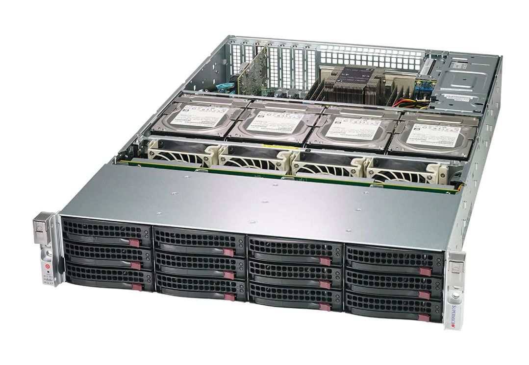 Serwer Supermicro SSG-620P-ACR16L 2U Storage NVMe Redudant dual 10GbE