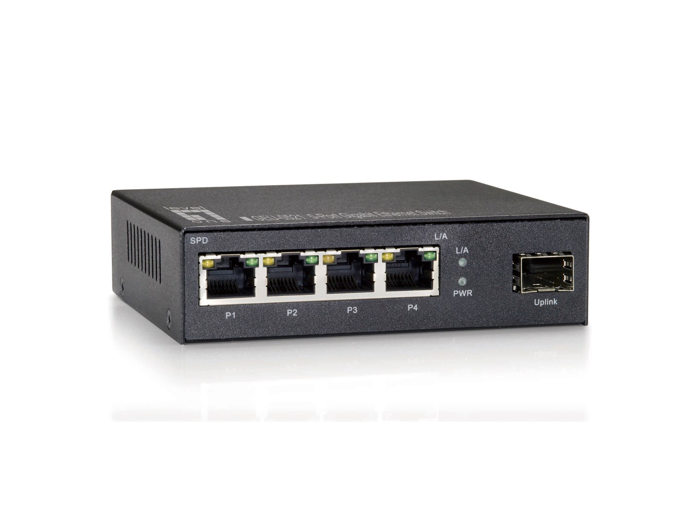 Przełącznik LevelOne GB 5-portowy 1xSFP 1Gbps