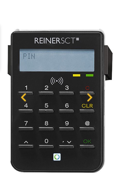 Reiner SCT cyberJack czytnik kart RFID USB Czarny